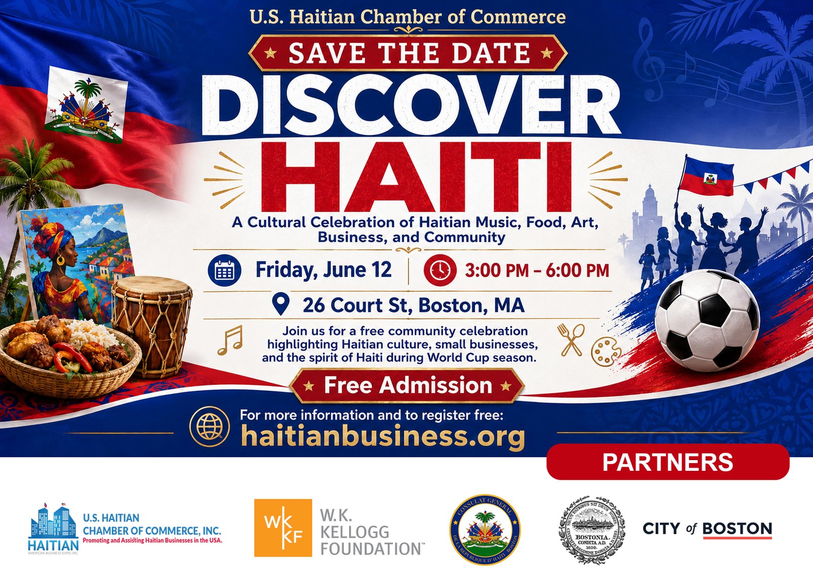 Discover Haiti: A Cultural Celebration of Haitian Music, Food, Art, Business, and Community