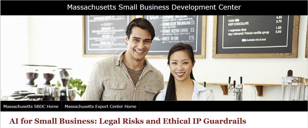 AI for Small Business: Legal Risks and Ethical IP Guardrails
